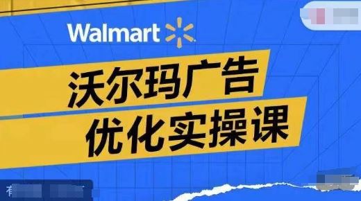沃尔玛广告优化实操课,广告报告实操讲解,广告如何提高转化和ROAS等-木子聊项目