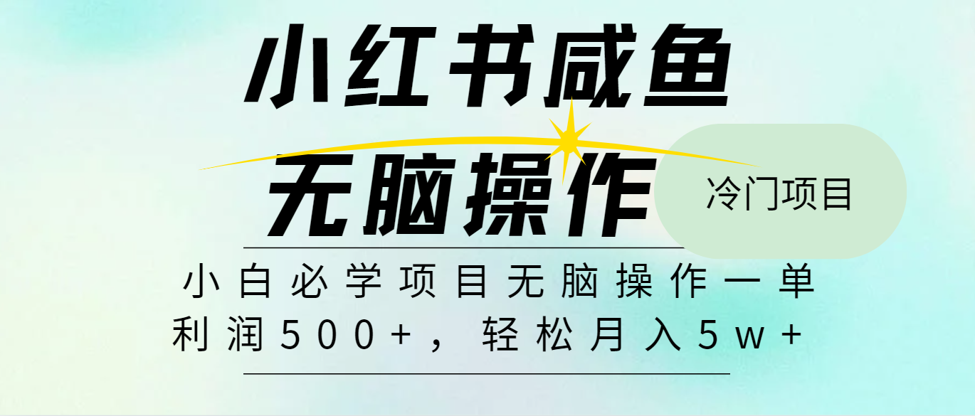 全网首发2024最热门赚钱暴利手机操作项目，简单无脑操作，每单利润最少500+-木子聊项目