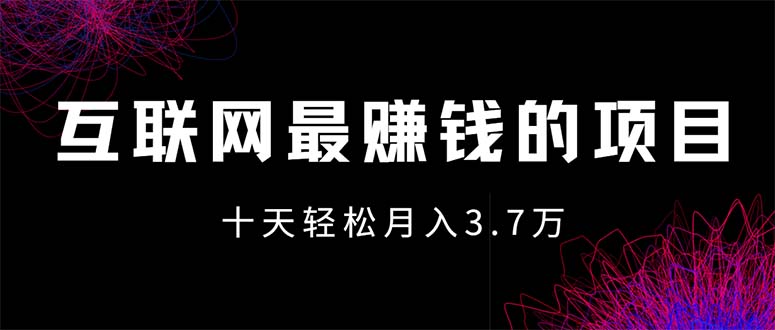 （12396期）互联网最赚钱的项目没有之一，轻松月入7万+，团队最新项目-木子聊项目