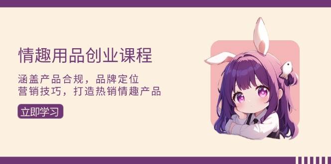 （13682期）情趣用品创业课程：涵盖产品合规，品牌定位，营销技巧，打造热销情趣产品-木子聊项目