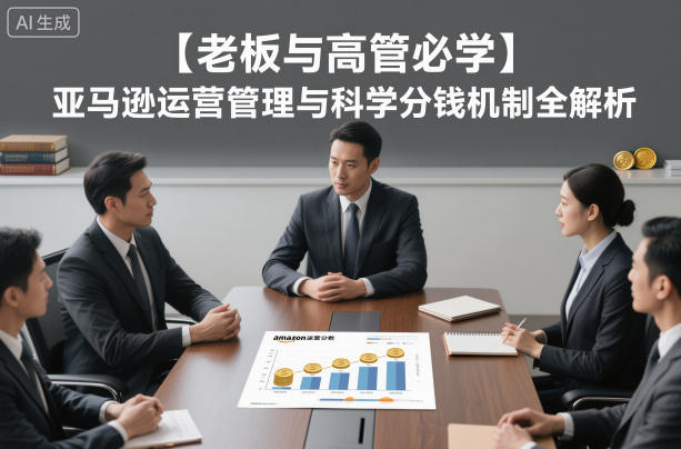 【老板与高管必学】亚马逊运营管理与科学分钱机制全解析-木子聊项目