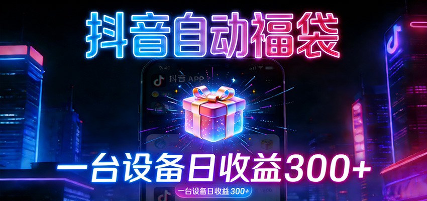 全自动抢福袋神器：24小时不停歇，日产出500＋-木子聊项目