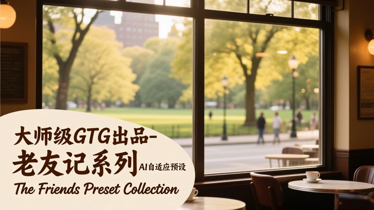 大师级GTG出品-老友记系列AI自适应预设The Friends Preset Collection-木子聊项目