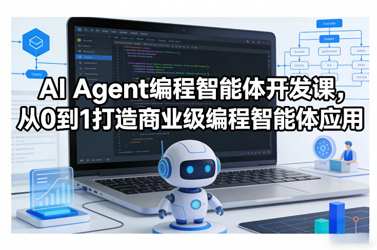 AI Agent编程智能体开发课，从0到1打造商业级编程智能体应用-木子聊项目