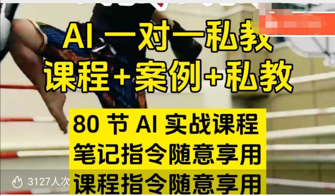AI指令实战课，课程+案例，80节AI实战课程，笔记指令随意享用，课程指令随意享用(更新26年3月)-木子聊项目