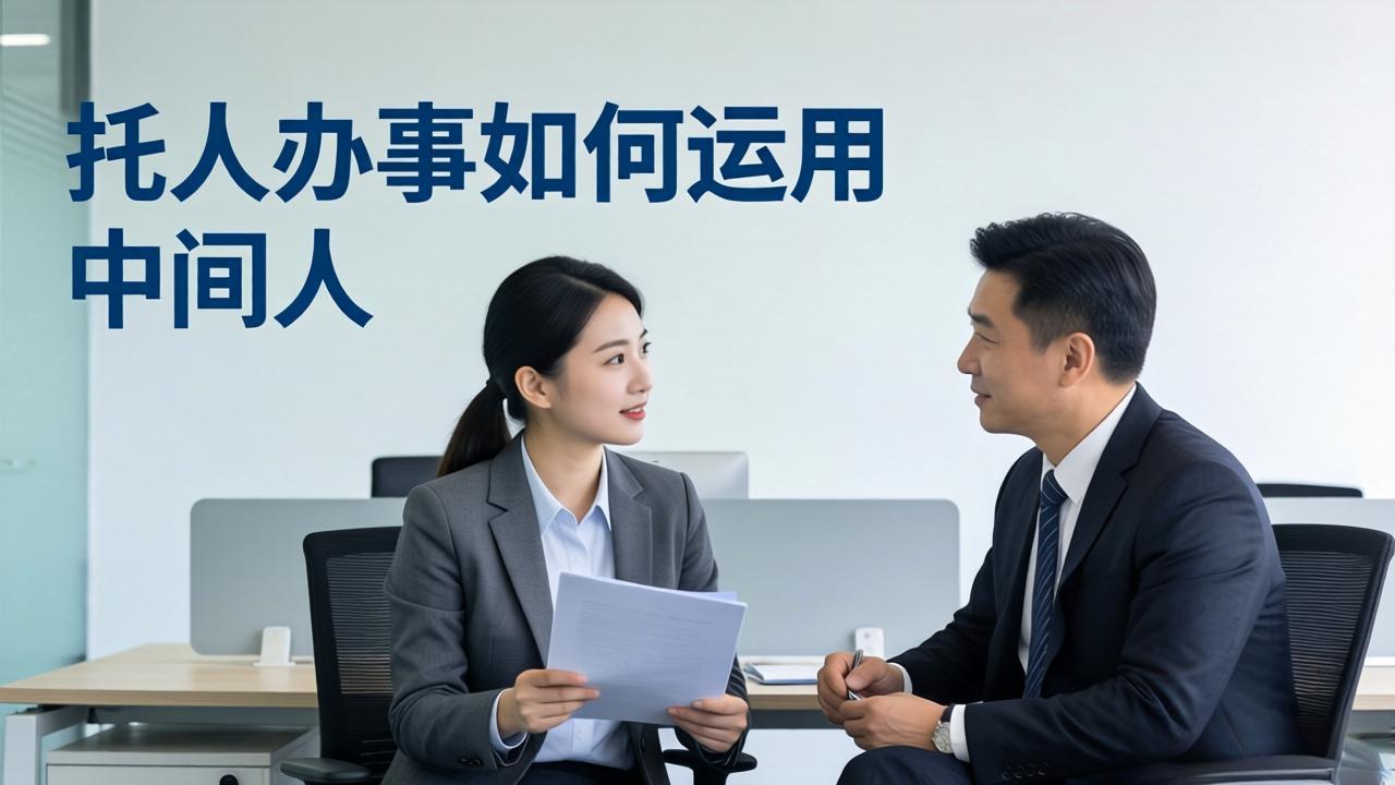 付费文章：托人办事如何运用中间人？-木子聊项目