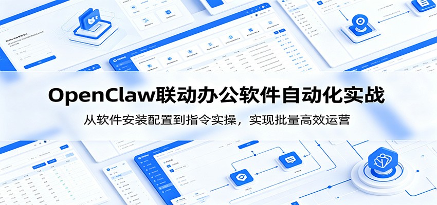 OpenClaw自动化实操课：从软件安装配置到指令实操，实现批量高效运营-木子聊项目