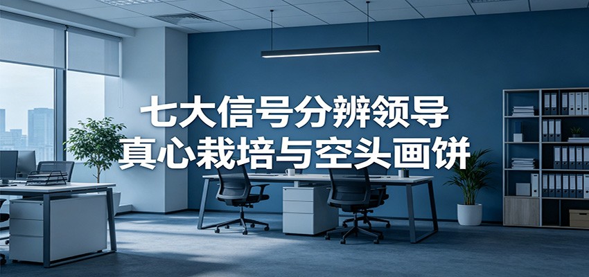 付费文章《七大信号分辨领导真心栽培与空头画饼》读懂管理背后人性逻辑-木子聊项目