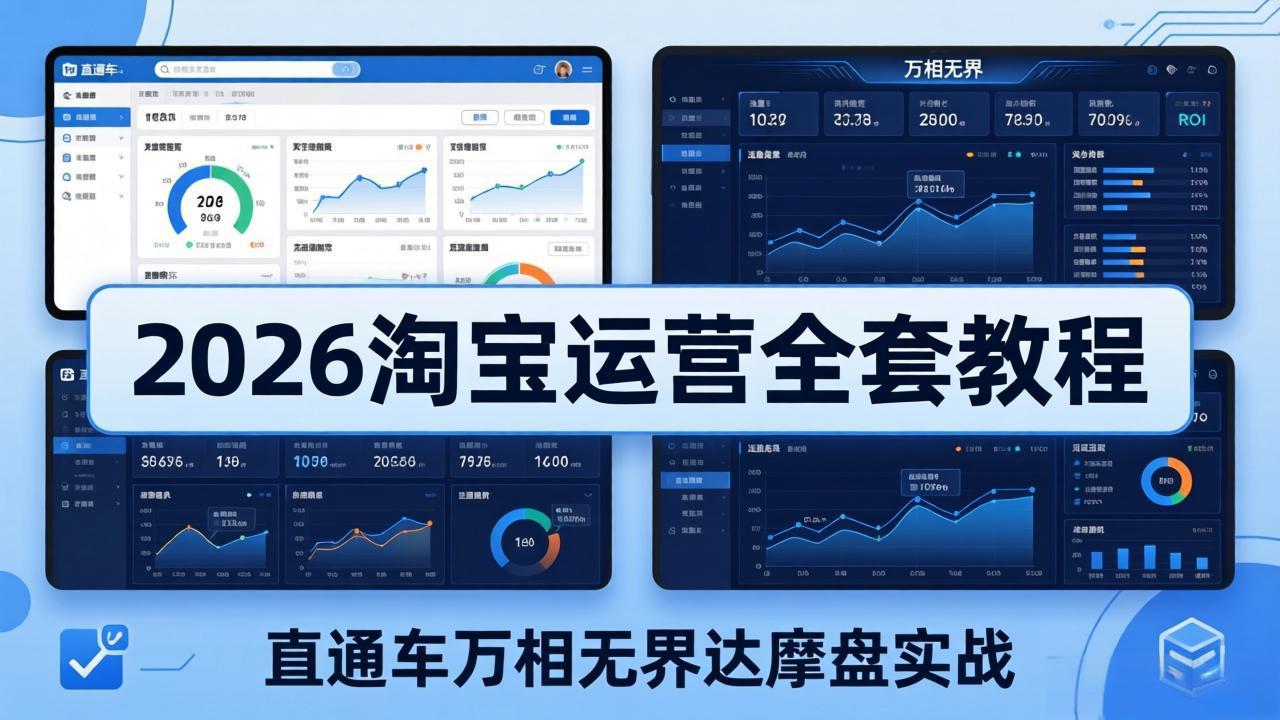 2026淘宝运营全套教程(更新7月-木子聊项目
