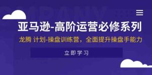 亚马逊高阶运营必修系列，龙腾计划-操盘训练营，全面提升操盘手能力-木子聊项目