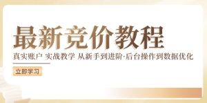 （12012期）竞价教程：真实账户 实战教学 从新手到进阶·后台操作到数据优化-木子聊项目