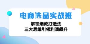 （12398期）电商选品实战班：解锁爆款打造法，三大思维引领利润飙升-木子聊项目