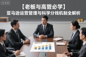 【老板与高管必学】亚马逊运营管理与科学分钱机制全解析-木子聊项目