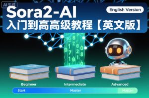 Sora2-AI入门到高级教程【英文版】-木子聊项目