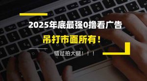 懒人福利！每天 20 分钟刷广告，动动手指轻松赚 100+，碎片时间就能做！-木子聊项目
