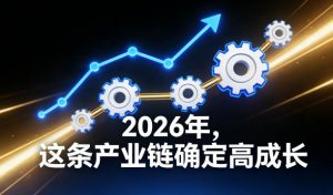 付费文章:2026年,这条产业链确定高成长-木子聊项目