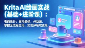 Krita AI绘画实战(基础+进阶课-木子聊项目