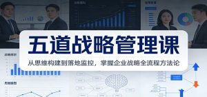 五道战略管理课：从思维构建到落地监控，掌握企业战略全流程方法论-木子聊项目