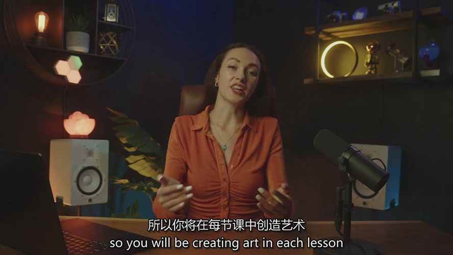 图片[3]-Midjourney AI图像创作课：提示词设计，风格探索，零基础掌握AI绘画核心技能-木子聊项目
