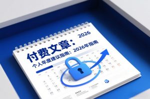 付费文章:个人年度建议指南:2026年指南-木子聊项目