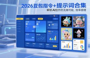 2026豆包指令+提示词合集,解锁AI创作的无限可能,效率倍增-木子聊项目