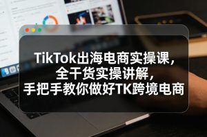 TikTok出海电商实操课，全干货实操讲解，手把手教你做好TK跨境电商-木子聊项目