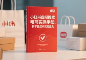 小红书⁠‬⁠‌‬⁠‬‍‍‌‬‌‍⁠‌⁠⁠‬‬‌‍虚拟搜索电商实操手册，新手直接抄就能盈利-木子聊项目