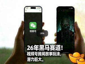 26年黑马赛道，视频号民间故事类玩法，潜力巨大，每日收益超5张-木子聊项目