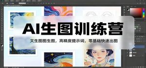 AI生图训练营:文生图图生图,高精度提示词,零基础快速出图-木子聊项目