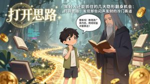 付费文1+2:年轻人还能抓住的几大隐形翻身机会:打开思路,发现那些闷声发财的冷门赛道-木子聊项目