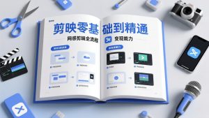 剪映零基础也能快速上手,从入门到精通掌握网感剪辑全流程,掌握能直接变现的剪辑能力-木子聊项目