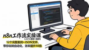 n8n工作流实操课(入门+进阶+选修-木子聊项目