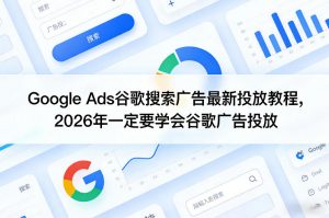 Google Ads谷歌搜索广告最新投放教程,2026年一定要学会谷歌广告投放-木子聊项目