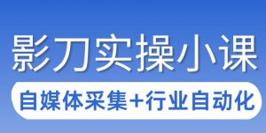 3天攻克影刀RPA:自媒体数据采集+行业自动化全流程-木子聊项目