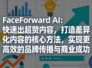 FaceForward AI:快速出超赞内容,打造差异化内容的核心方法,实现更高效的品牌传播与商业成功-木子聊项目