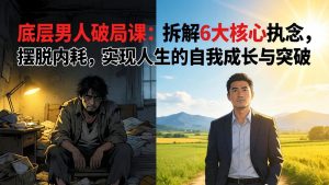 付费文章：底层男人破局课：拆解 6 大核心执念，摆脱内耗，实现人生的自我成长与突破-木子聊项目