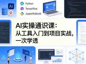 AI实操通识课,从工具入门到项目实战,一次学透-木子聊项目