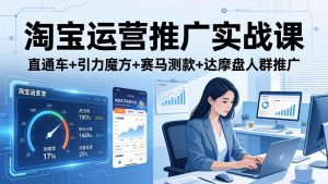 淘宝运营推广实战课(更新26年3月-木子聊项目