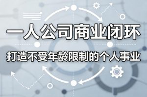 一人公司商业闭环,打造一份不受年龄限制的个人事业-木子聊项目