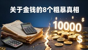 付费文章：关于金钱的 8 个粗暴真相，彻底重塑你的赚钱思维与财富认知-木子聊项目