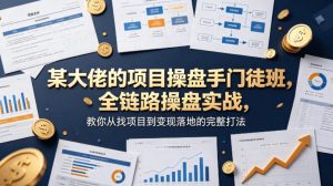 某大佬的项目操盘手门徒班,全链路操盘实战,教你从找项目到变现落地的完整打法-木子聊项目