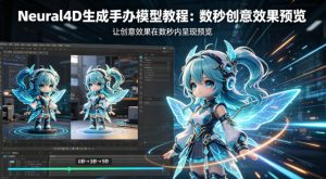 Neural4D生成手办模型教程，让创意效果在数秒内呈现预览-木子聊项目