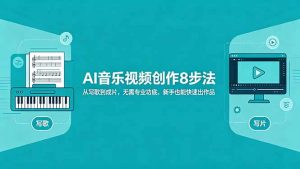 AI音乐视频创作8步法:从写歌到成片,无需专业功底,新手也能快速出作品-木子聊项目