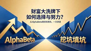 付费文章：财富大洗牌下如何选择与努力？从AlphaBeta到挖坑填坑，一文讲透-木子聊项目