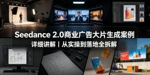 Seedance 2.0商业广告大片生成案例详细讲解｜从实操到落地全拆解-木子聊项目