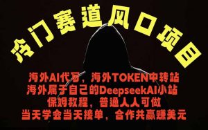冷门赛道风口项目 海外AI代写！0成本运作完全免费！当天注册当天接单，接单接到手抽筋，无脑…-木子聊项目