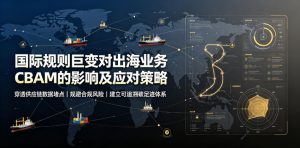 国际规则巨变对出海业务CBAM的影响及应对策略,帮助企业穿透供应链数据堵点,规避合规风险-木子聊项目